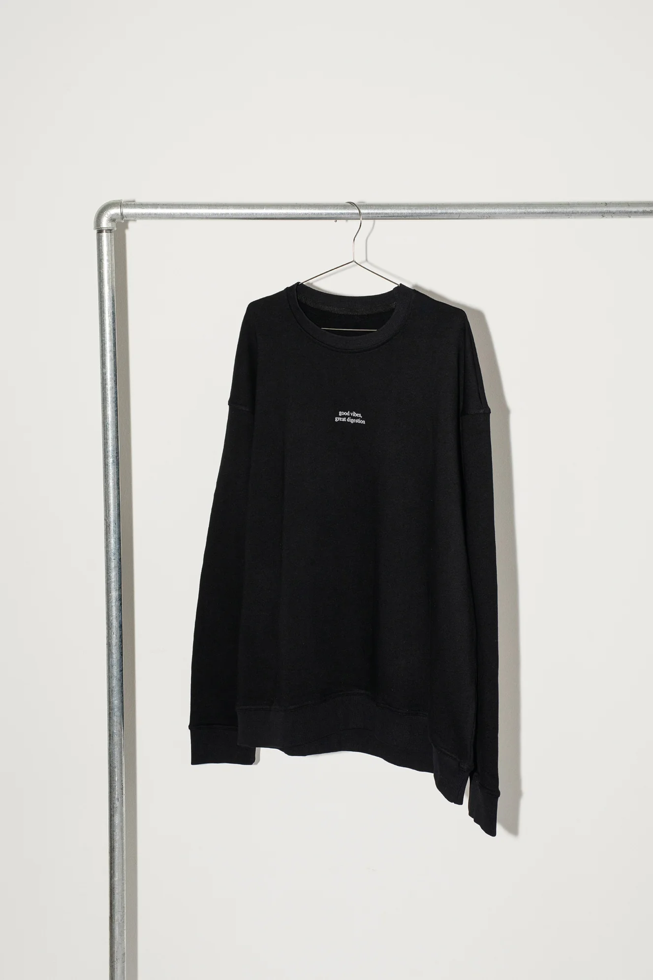 Sweatshirt "Good vibes, great digestion"